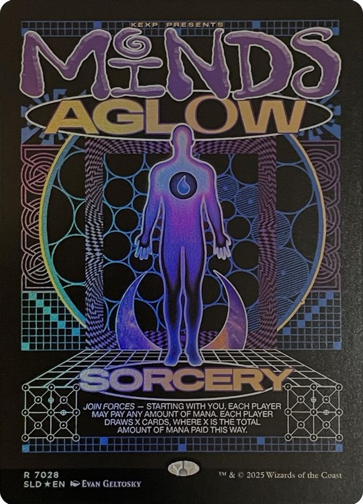 Minds Aglow (Rainbow Foil) [Secret Lair Drop Series]
