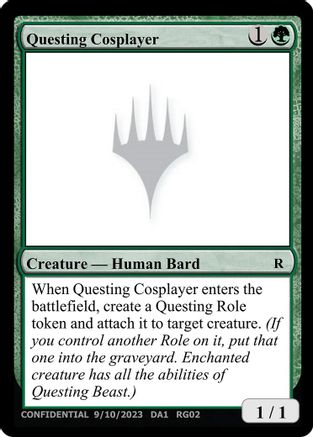 Questing Cosplayer [Mystery Booster]