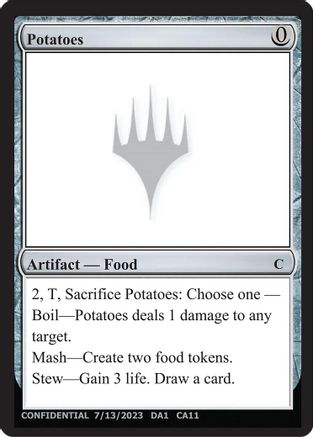 Potatoes [Mystery Booster]