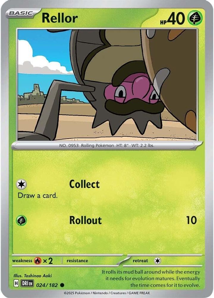 Rellor (024/182) [Scarlet & Violet: Destined Rivals]