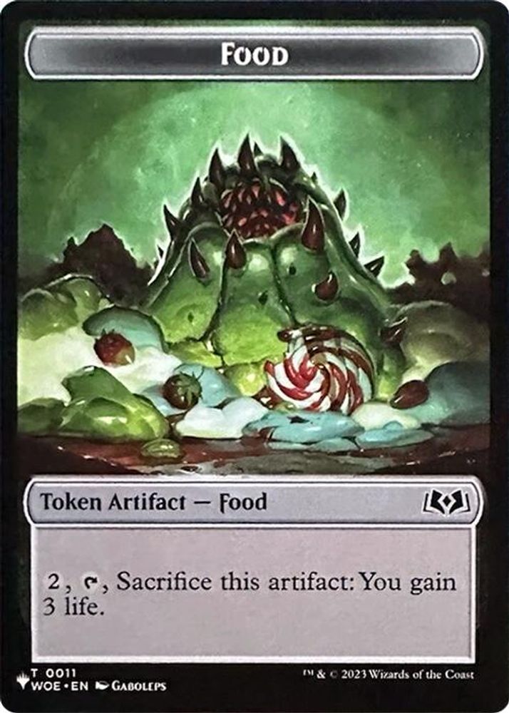 Food // Plant Double-Sided Token [The List]