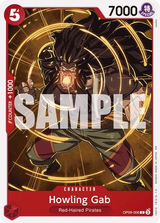 Howling Gab (Reprint) [Starter Deck: Red Shanks]