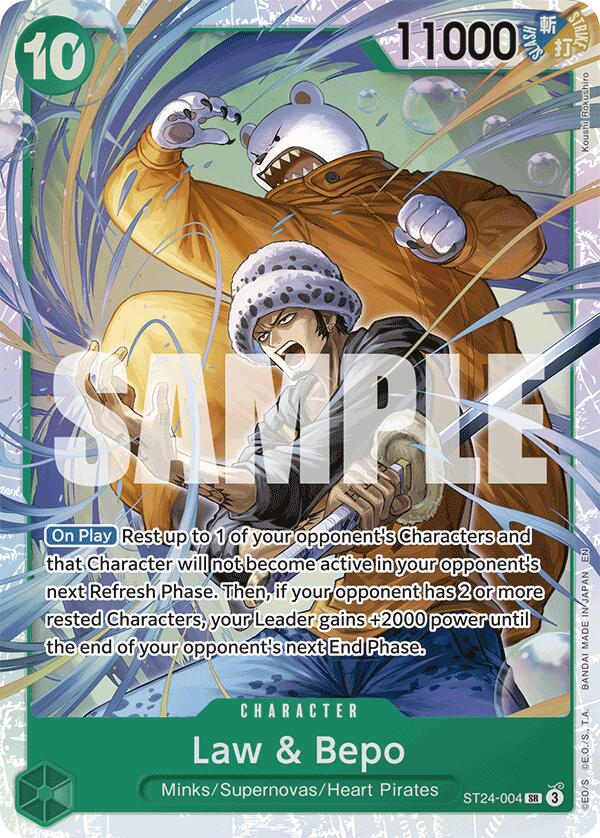 Law & Bepo [Starter Deck: GREEN Jewelry Bonney]