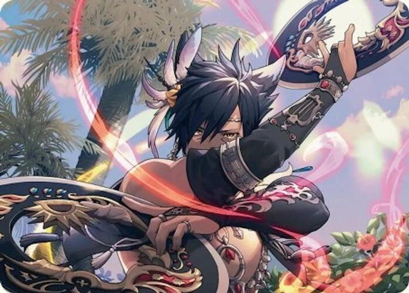 Dancer's Chakrams Art Card [FINAL FANTASY Art Series]