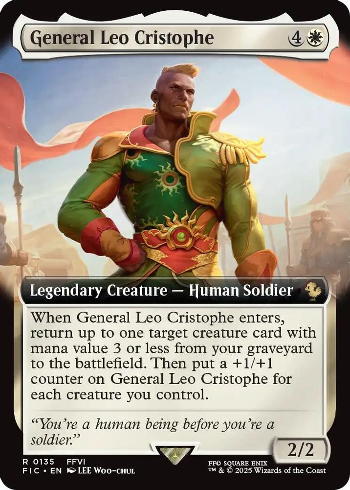General Leo Cristophe (Extended Art) [FINAL FANTASY Commander]