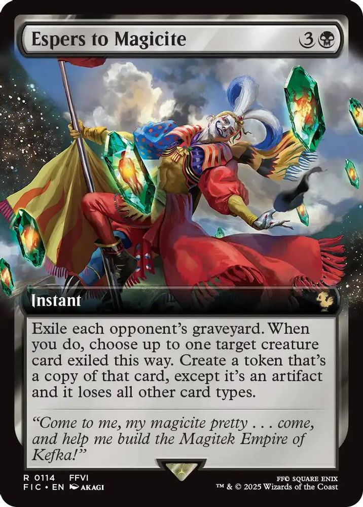 Espers to Magicite (Extended Art) [FINAL FANTASY Commander]