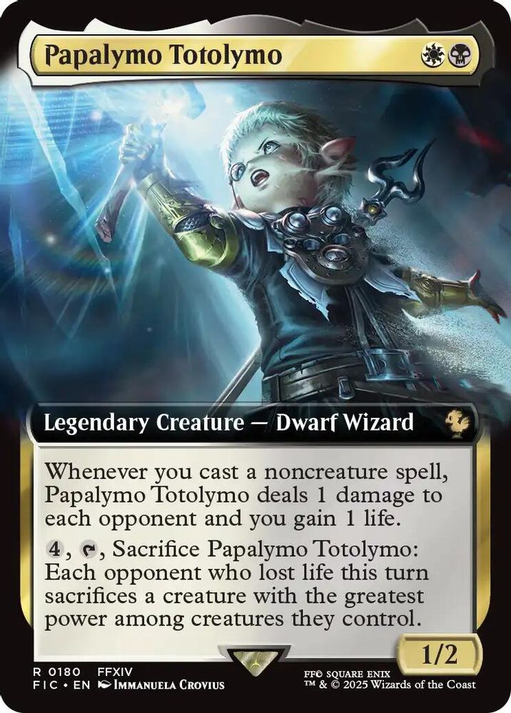 Papalymo Totolymo (Extended Art) [FINAL FANTASY Commander]