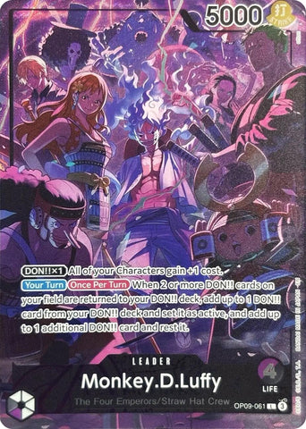 Monkey.D.Luffy (English Version 2nd Anniversary Set) [One Piece Promotion Cards]