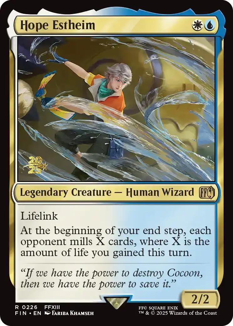 Hope Estheim [FINAL FANTASY Prerelease Promo]