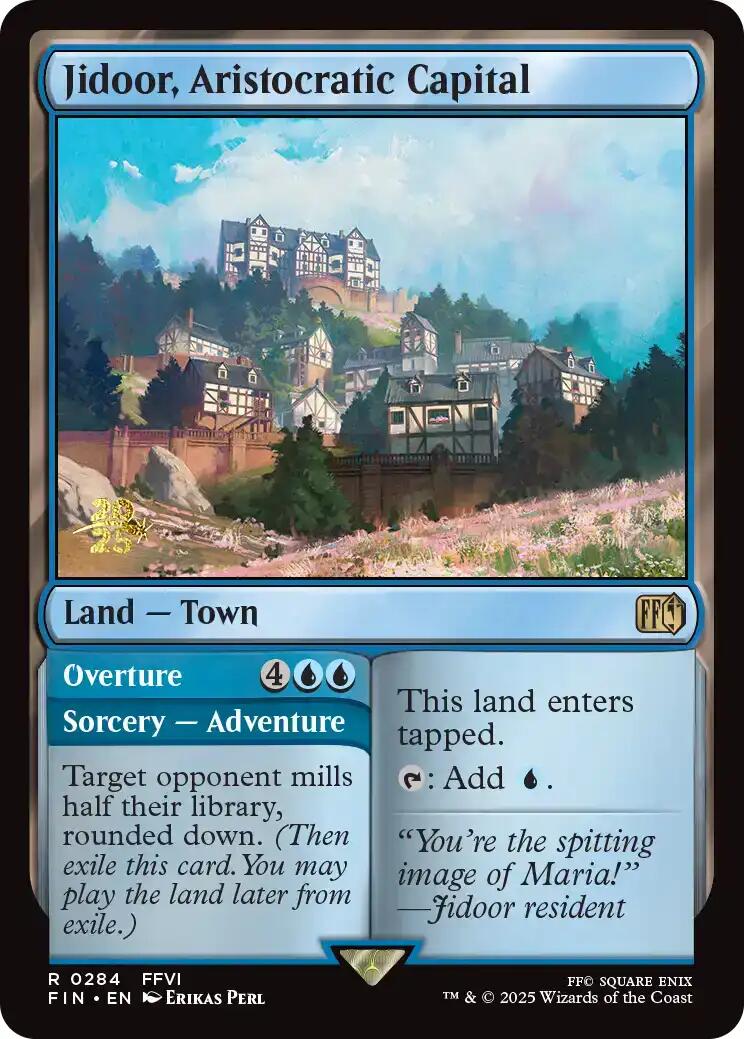 Jidoor, Aristocratic Capital [FINAL FANTASY Prerelease Promo]