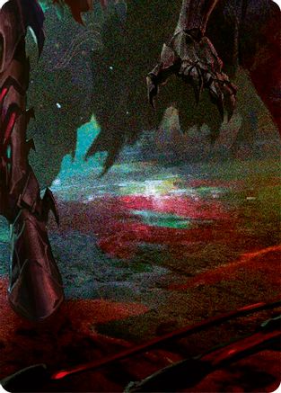 Uzuri, Switch Blade // Emperor, Dracai of Aesir Double Sided Art Card (Bottom Left) - GEM Pack 1