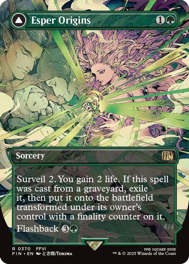 Esper Origins // Summon: Esper Maduin (Borderless) [FINAL FANTASY]