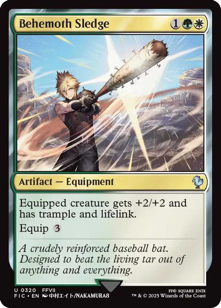 Behemoth Sledge (Surge Foil) [FINAL FANTASY Commander]