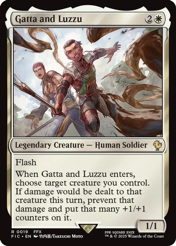 Gatta and Luzzu (Surge Foil) [FINAL FANTASY Commander]