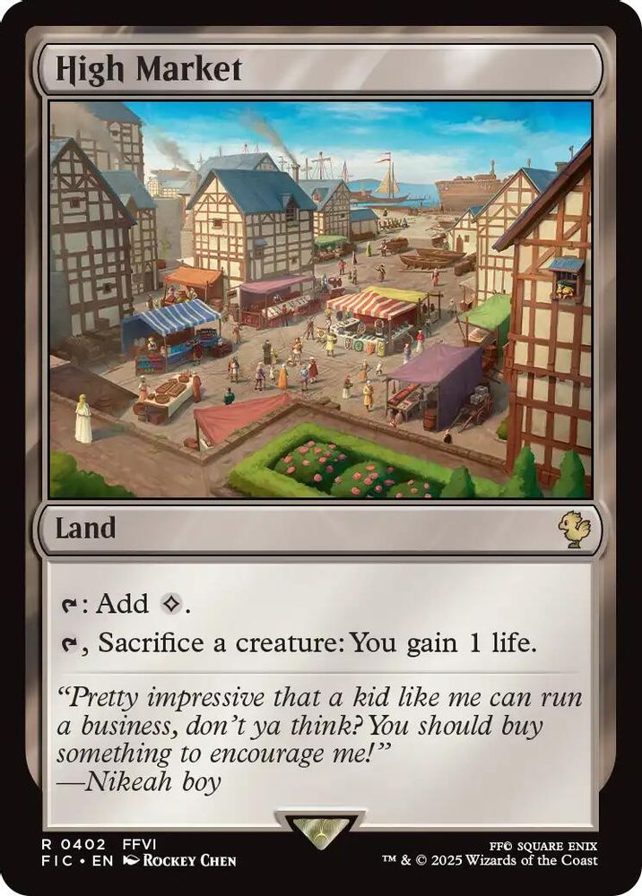 High Market (Surge Foil) [FINAL FANTASY Commander]