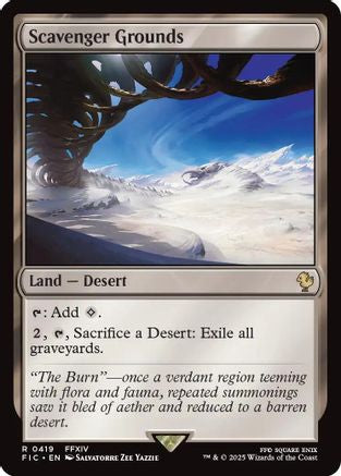 Scavenger Grounds (Surge Foil) [FINAL FANTASY Commander]