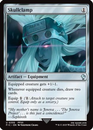 Skullclamp (Surge Foil) [FINAL FANTASY Commander]