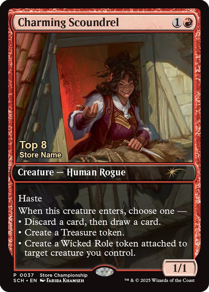 Charming Scoundrel (Top 8) [Store Championships 2025]
