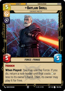 Baylan Skoll - Enigmatic Master (185/264) (185/264) [Legends of the Force]