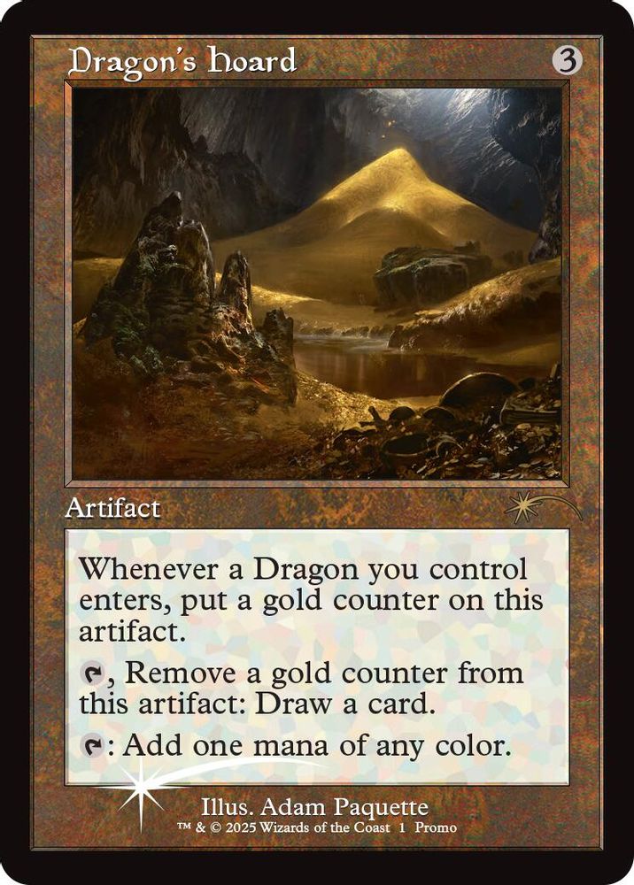 Dragon's Hoard (Retro Frame) [Wizards Play Network 2025]