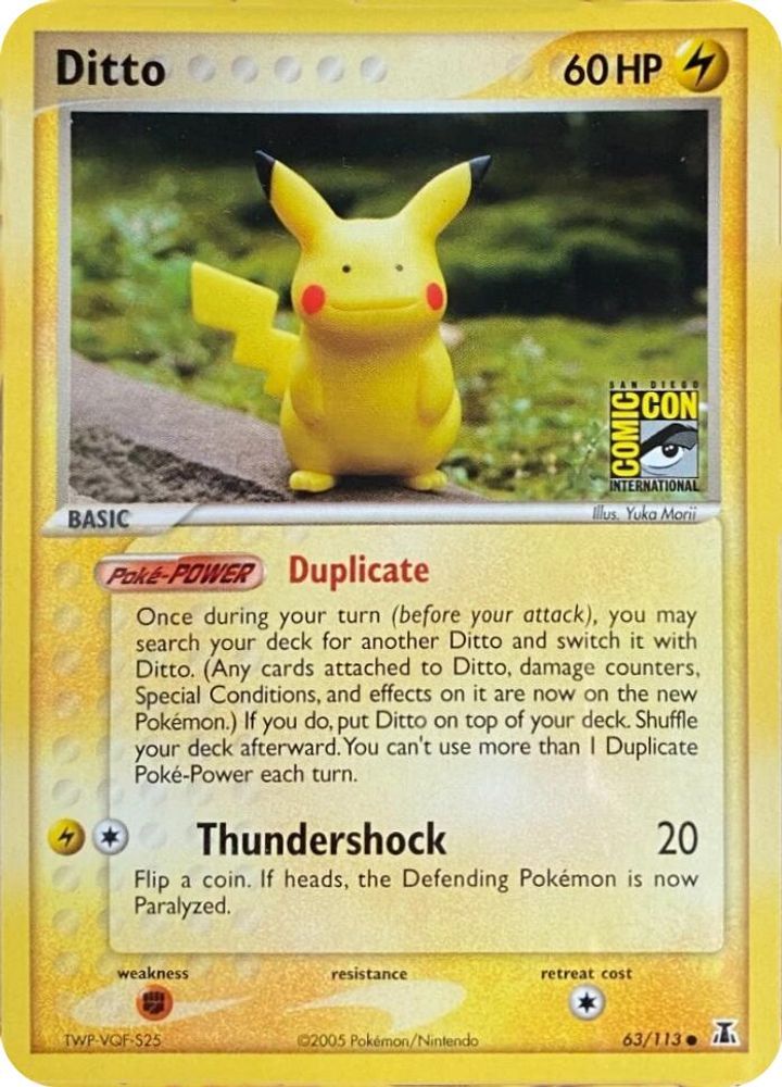 Ditto (39/113) (San Diego Comic-Con Stamp) [Miscellaneous Cards]