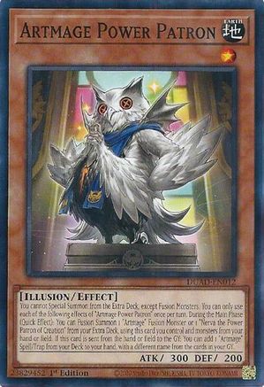 Artmage Power Patron [DUAD-EN012] Common