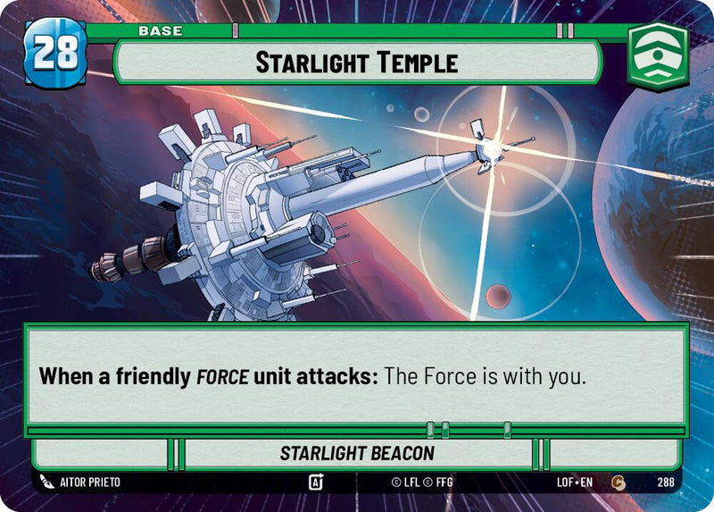 Starlight Temple // Shield (288 // t02) (Hyperspace) (288 // T02) [Legends of the Force]