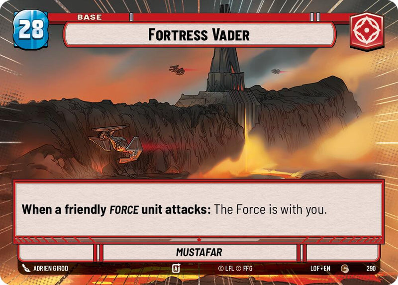 Fortress Vader // Force (290 // T06) (Hyperspace) (290 // T04) [Legends of the Force]