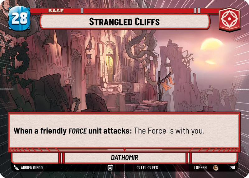 Strangled Cliffs // Force (291 // t06) (Hyperspace) (291 // T06) [Legends of the Force]