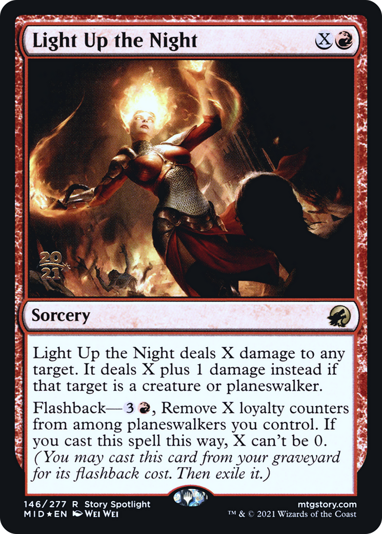 Light Up the Night [Innistrad: Midnight Hunt Prerelease Promos]