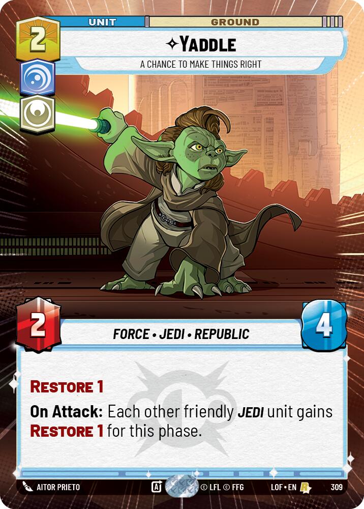 Yaddle - A Chance To Make Things Right (309) (Hyperspace) (309) [Legends of the Force]