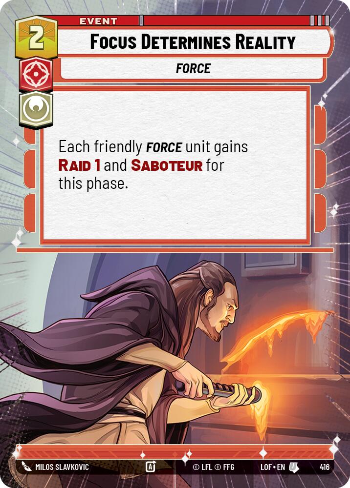 Focus Determines Reality (416) (Hyperspace) (416) [Legends of the Force]