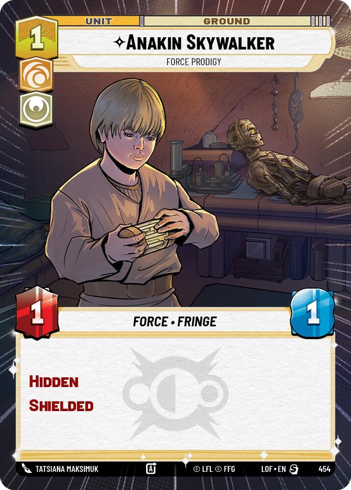 Anakin Skywalker - Force Prodigy (454) (Hyperspace) (454) [Legends of the Force]