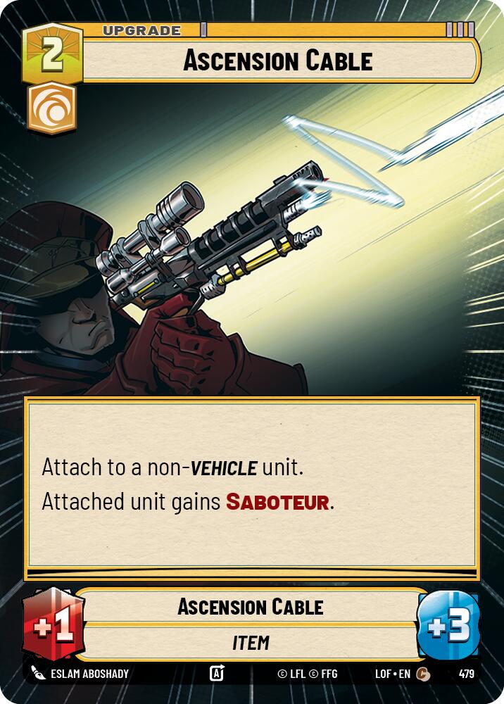 Ascension Cable (479) (Hyperspace) (479) [Legends of the Force]