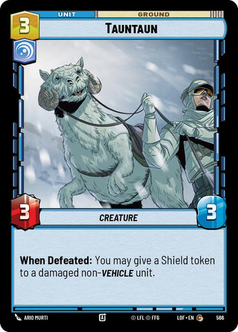Tauntaun (566) (Foil) (566) [Legends of the Force]