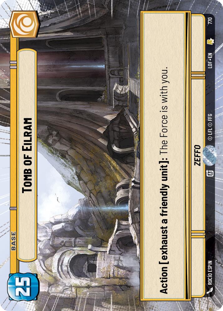Tomb of Eilram (770) (Hyperspace Foil) (770) [Legends of the Force]