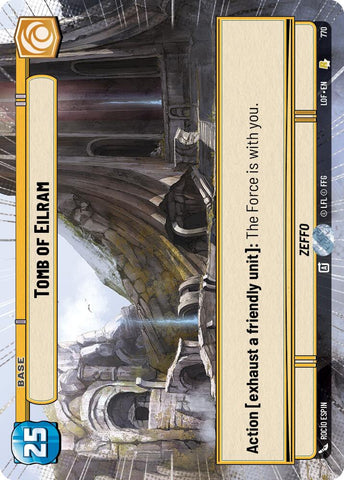 Tomb of Eilram (770) (Hyperspace Foil) (770) [Legends of the Force]