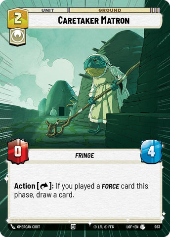 Caretaker Matron (983) (Hyperspace Foil) (983) [Legends of the Force]