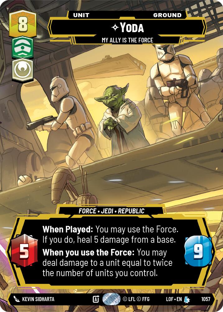 Yoda - My Ally is the Force (1057) (Prestige) (1057) [Legends of the Force]