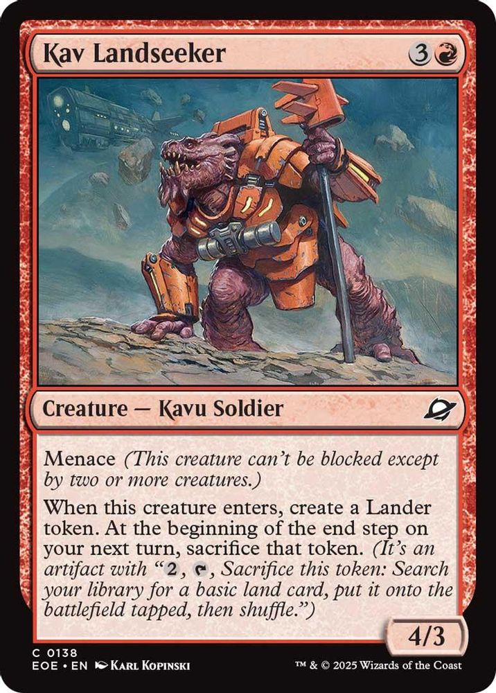 Kav Landseeker [Edge of Eternities]