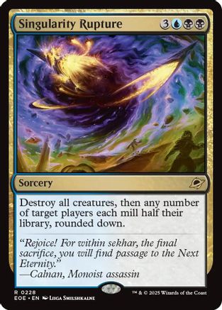 Singularity Rupture [Edge of Eternities]