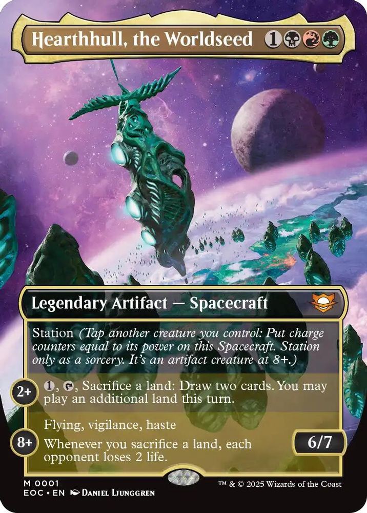 Hearthhull, the Worldseed (Borderless) [Edge of Eternities Commander]