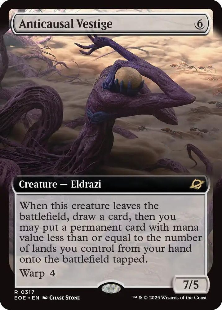 Anticausal Vestige (Extended Art) [Edge of Eternities]
