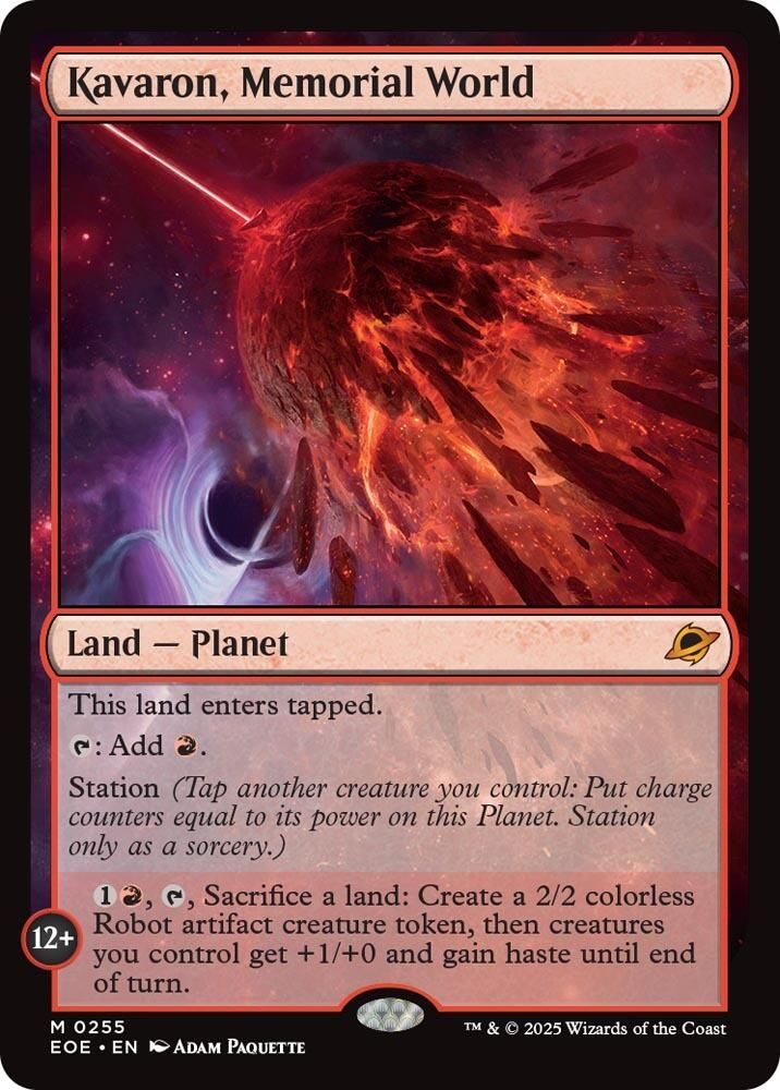 Kavaron, Memorial World [Edge of Eternities]