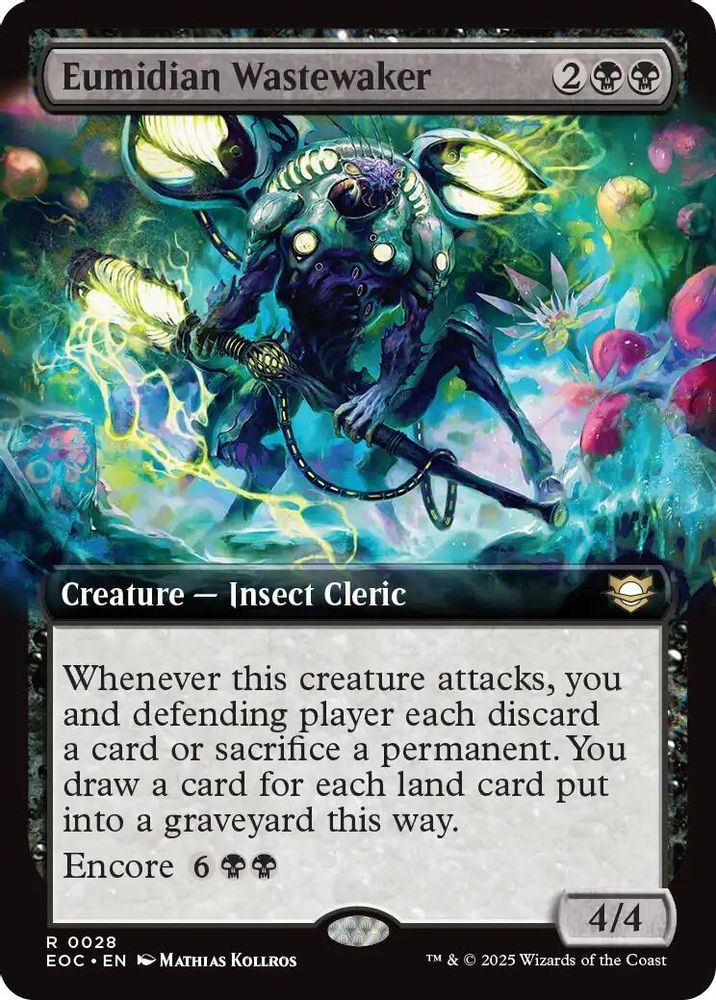 Eumidian Wastewaker (Extended Art) [Edge of Eternities Commander]