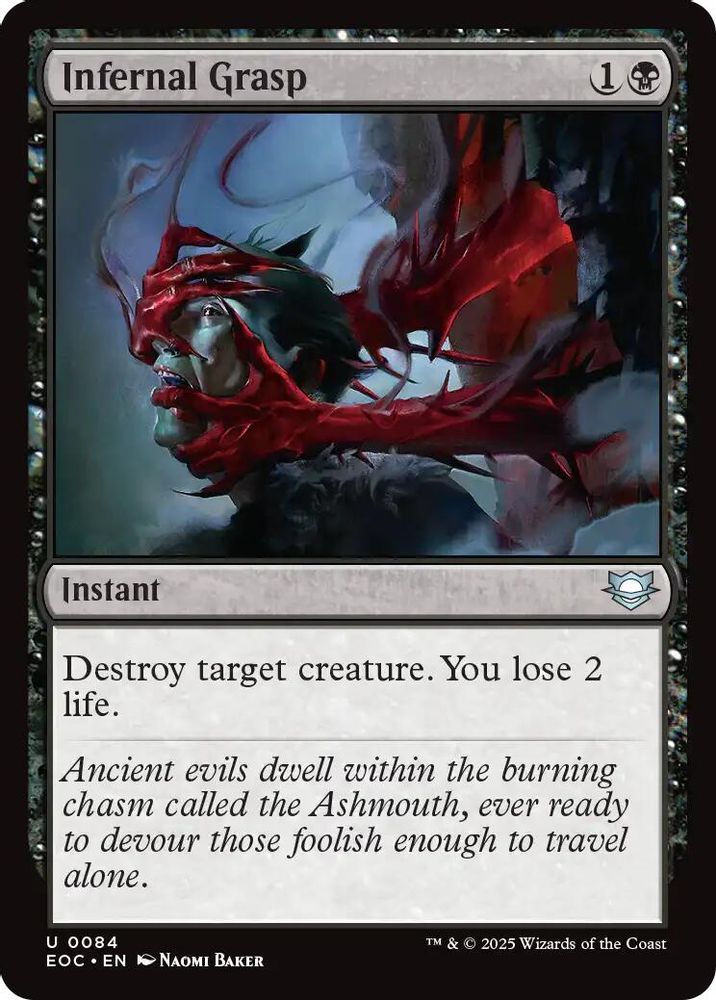 Infernal Grasp [Edge of Eternities Commander]