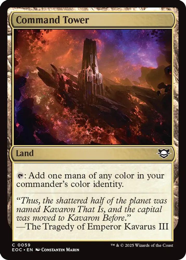Command Tower [Edge of Eternities Commander]