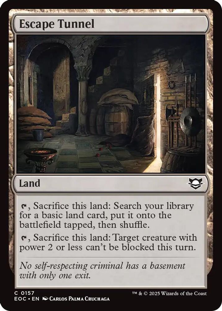 Escape Tunnel [Edge of Eternities Commander]