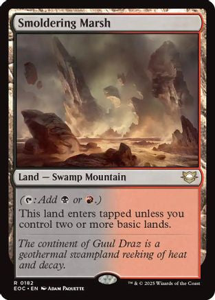 Smoldering Marsh [Edge of Eternities Commander]