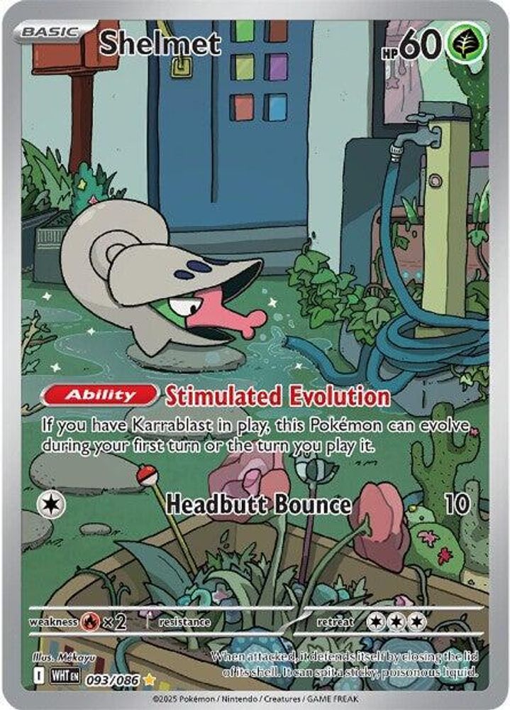 Shelmet (093/086) [Scarlet & Violet: White Flare]